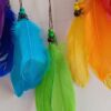 Handmade rainbow dreamcatcher