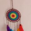 Handmade rainbow dreamcatcher