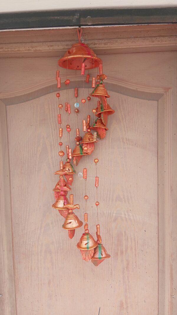 Terracotta Style Windchimes for Positive vibes