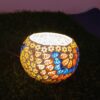 Mosaic Glass LED Tea light