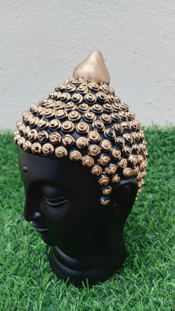 Buddha Face Small Black