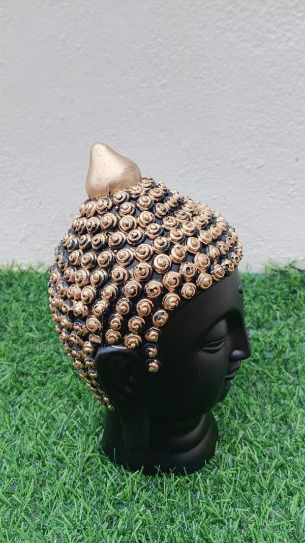 Buddha Face Small Black