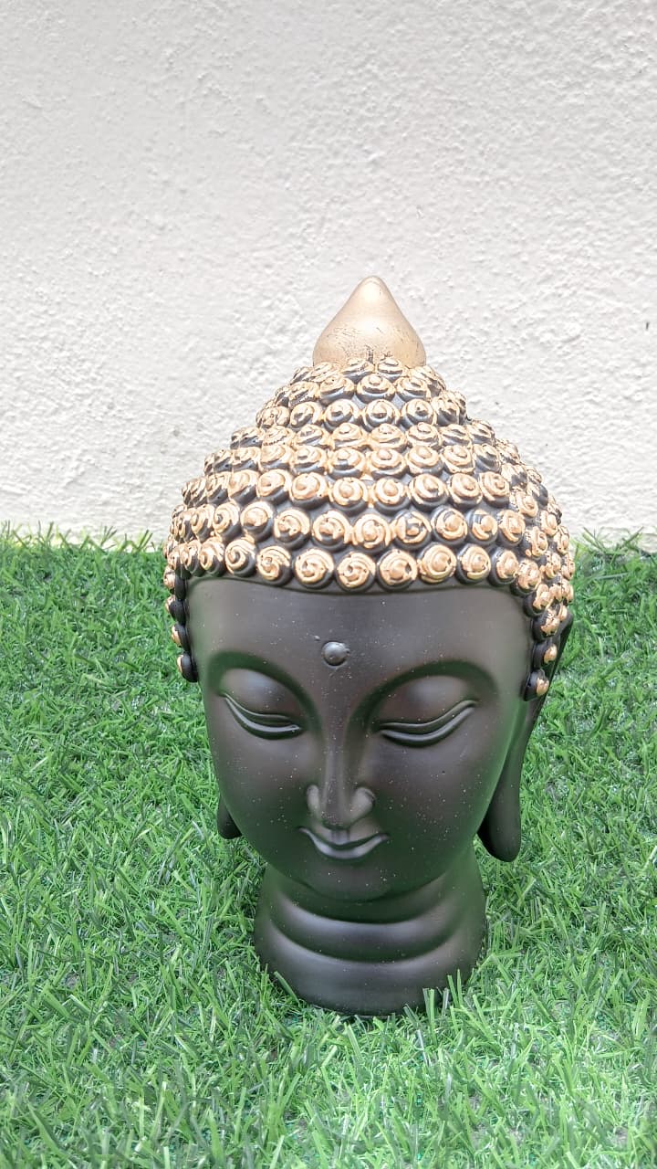 Buddha Face Small Black - Image 2