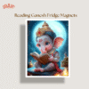 Reading Ganesh Fridge Magnet