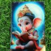 Reading Ganesh Fridge Magnet