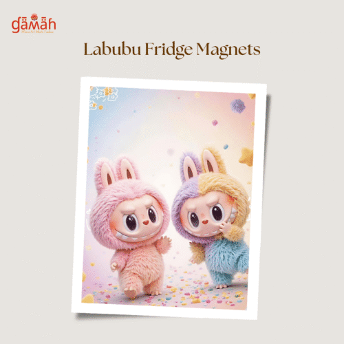 Two Labubu Fridge Magnet