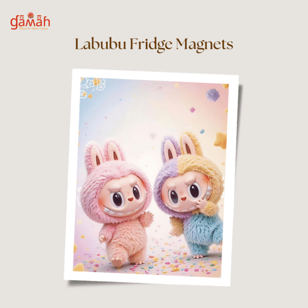 Two Labubu Fridge Magnet