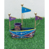 Blue Boat Pen Stand