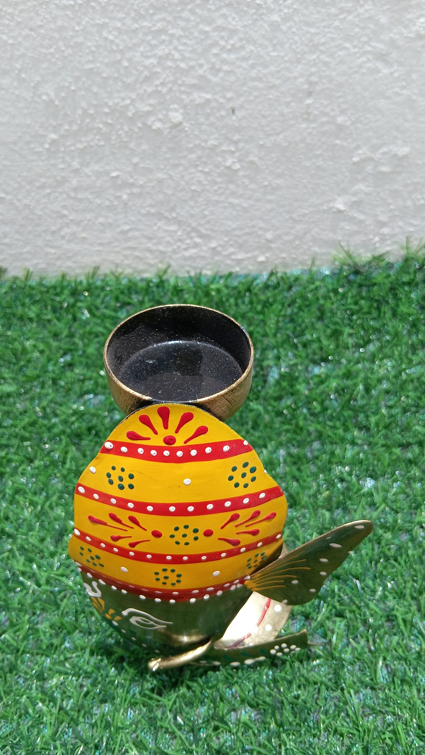 Ganesh Face T light Holder