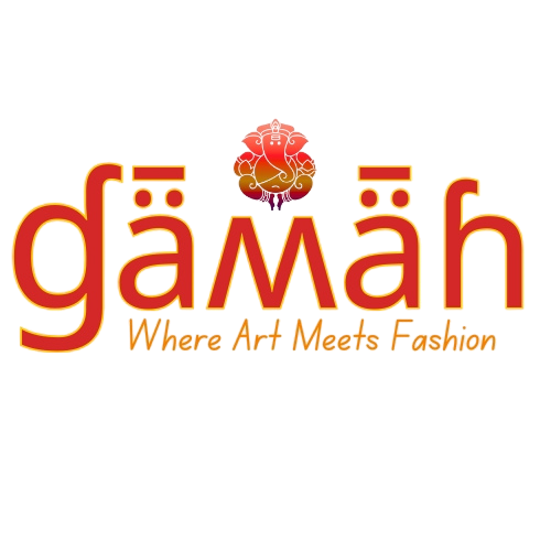 Gamah Fashion design logo