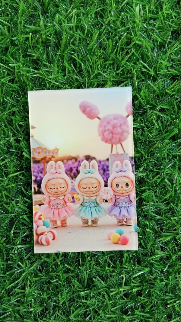 Three Labubu Fridge Magnet