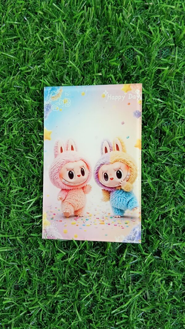 Two Labubu Fridge Magnet