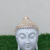 Buddha Face Small White