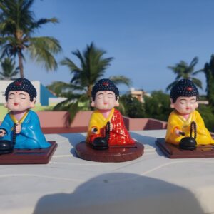 solar powered buddha