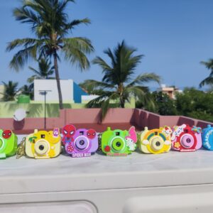 Camera keychain with projector