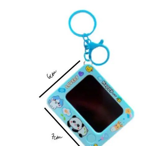 LCD writing keychain